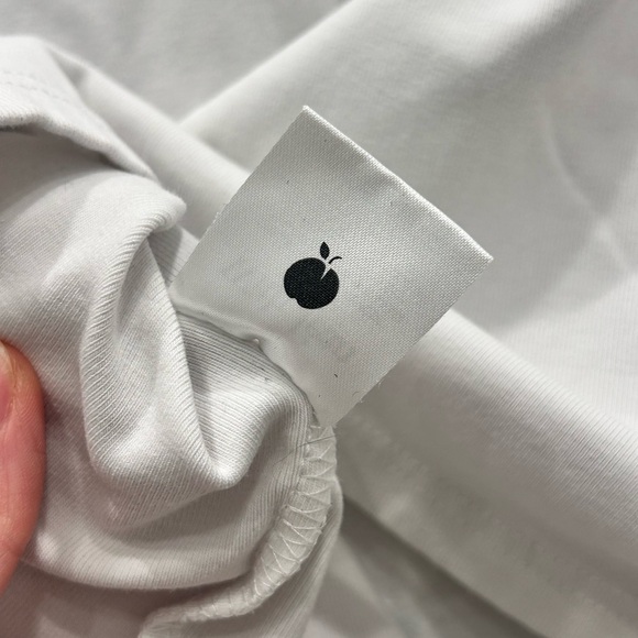 With Jean White Tee with Black Graphic Logo Baby tee - Picture 7 of 7